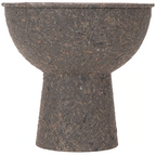 Coupe sur pied effet granit brun anthracite - vue de face
