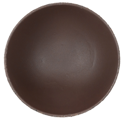 Coupe sur pied effet granit brun anthracite - vue du dessus